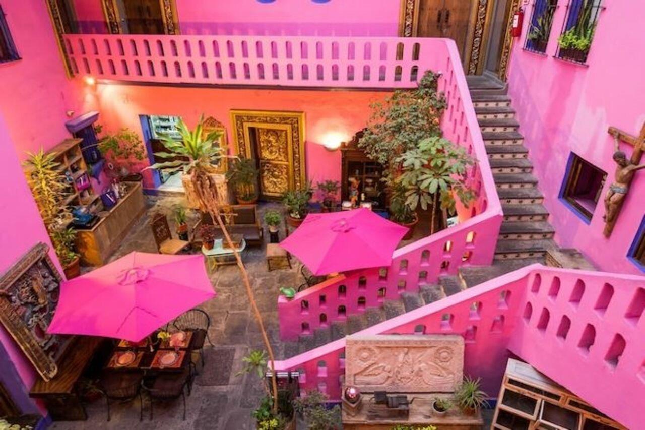 Meson Sacristia De La Compania Hotel Boutique Puebla Exterior foto
