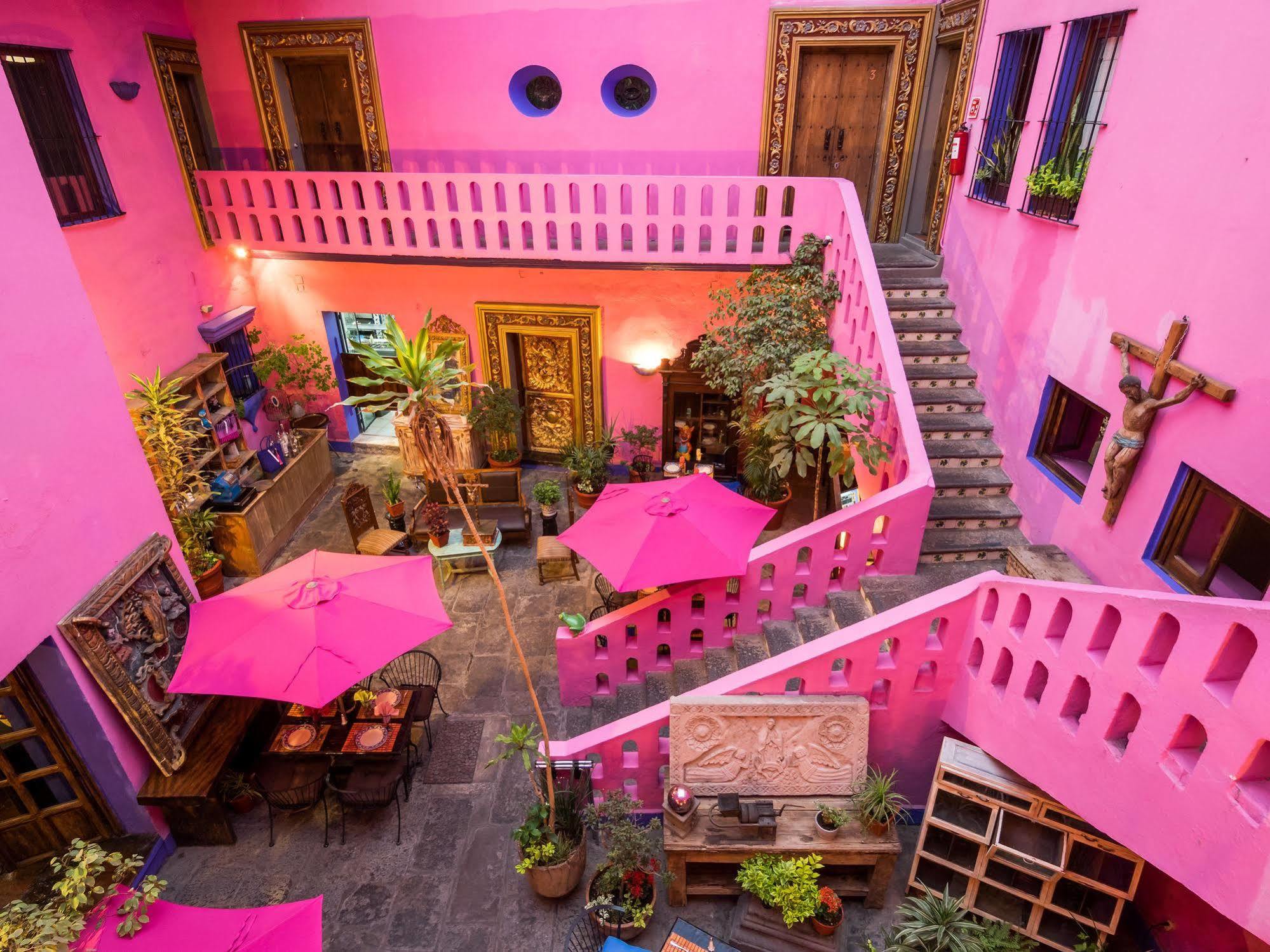 Meson Sacristia De La Compania Hotel Boutique Puebla Exterior foto